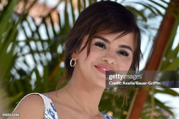 Actress Selena Gomez attends Columbia Pictures and Sony Pictures Animation's World Premiere of 'Hotel Transylvania 3: Summer Vacation' at Regency...