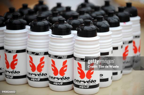 Cervelo Test Team Training 2010Illustration Illustratie, Drinking Bottle Bidons Drink Bus, Media Day Training Ride, / Equipe Ploeg, Tim De Waele