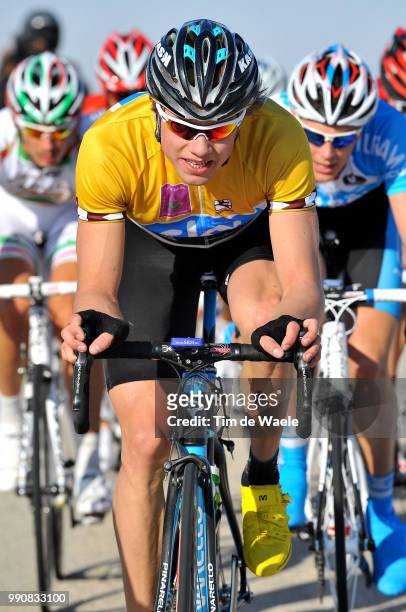 9Th Tour Of Qatar, Stage 2Edvald Boasson Hagen Yellow Jersey, Camel Race Track - Qatar Foundation / Rit Etape, Ronde, Tim De Waele