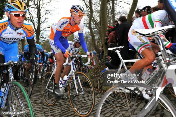 Omloop Het Nieuwsblad 2010Tom Stamsnijder Muur Geraardsbergen Grammont, Gent - Gent / Tim De Waele