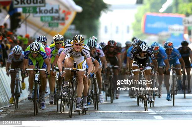 93Th Giro D'Italia 2010, Stage 18Arrival Sprint, Andre Greipel / Julian Dean , Tiziano Dall'Antonia / Greg Henderson / Danilo Hondo / Graeme Brown /...