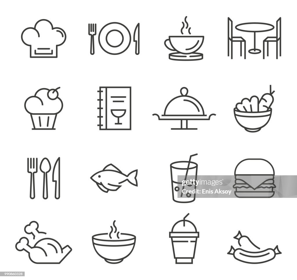 Restaurant Icons