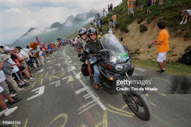 97Th Tour De France 2010, Stage 10Tim De Waele Photographer Fotograaf Photographe, Gery Lannoo Moto Driver Motard, Chambery - Gap / Ronde Van...
