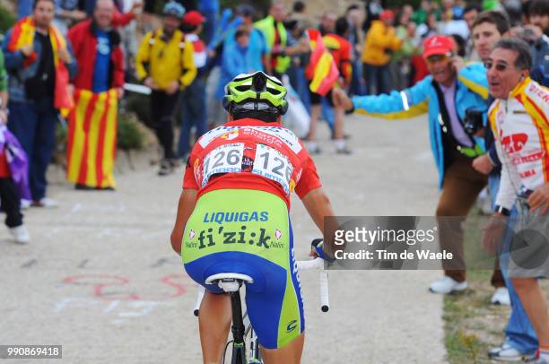 65Th Tour Of Spain 2010, Stage 20Nibali Vincenzo Red Jersey, Illustration Illustratie, San Martin De Valdeiglesias - Bola Del Mundo / Vuelta, Tour...