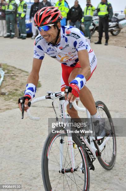 65Th Tour Of Spain 2010, Stage 20Moncoutie David Mountain Jersey, San Martin De Valdeiglesias - Bola Del Mundo / Vuelta, Tour D'Espagne, Ronde Van...