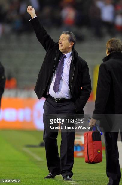 Belgium - Austriageorges Leekens Coach Trainer Entraineur, Uefa Euro 2012 Qualification, Autriche Oostenrijk / Tim De Waele
