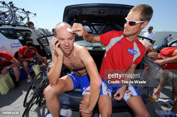 2Nd Tour Of Oman 2011, Stage 2Tom Boonen / Kevin Van Impe / Heat Challeur Hitte Warmte, The Wave Muscat - Al Wutayya / Etape Rit, Ronde, Tim De Waele