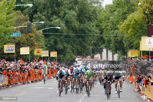 Tour Of California 2011, Stage 3Arrival Sprint, Greg Henderson / Juan Jose Haedo / Thor Hushovd / Peter Sagan /Auburn To Modesto 196.2Km/ Rond, Toc,...