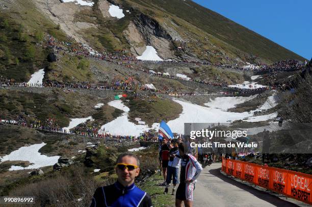 94Th Giro Italia 2011/ Stage 20 Colle Di Finestre 2178M, Mountains Montagnes Bergen, Landscape Paysage Landschap, Illustration Illustratie, Verbania...