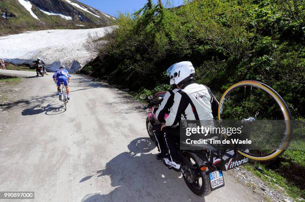 94Th Giro Italia 2011/ Stage 20 Illustration Illustratie, Technical Moto Vittoria, Colle Di Finestre 2178M, Verbania - Sestriere /Tour Of Italie,...