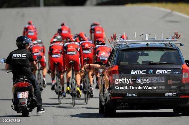 Team Bmc 2011, Team Time Trial Trainingillustration Illustratie, Skoda Car Voiture Auto /Contre La Montre Par Equipe, Ploegentijdrit, Bmc Racing Team...