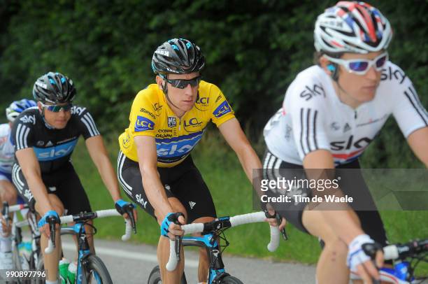 63Th Criterium Du Dauphine, Stage 4Bradley Wiggins Yellow Jersey, La Motte-Servolex - Macon /Etape Rit/Tim De Waele