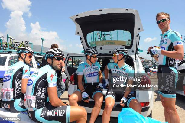 Tour Of Turkey 2012, Stage 2 Iljo Keisse / Francesco Chicchi / Nicolas Maes / Marco Bandiera Team Omega Pharma Quick-Step Opqs / Alanya - Antalya /...