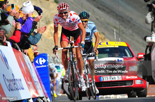 98Th Tour De France 2011, Stage 18Arrival, Vanendert Jelle Mountain Jersey, Contador Alberto /Pinerolo - Galibier Serre-Chevalier 2645M / Ronde Van...