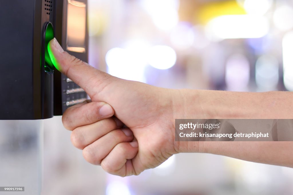 Keycard Scan Fingerprint Scannerdigital Fingerprint Scanner With Keycard Readeropen ...