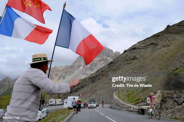 98Th Tour De France 2011, Stage 19Illustration Illustratie, Col Du Galibier / Mountains Montagnes Bergen, Landscape Paysage Landschap, Niermann...