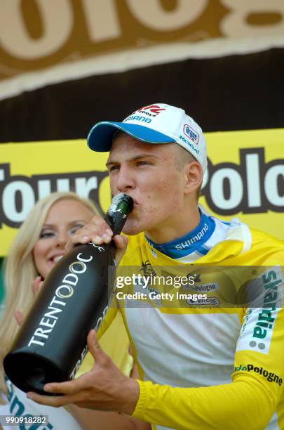 Tour Of Poland 2011, Stage 1 Podium, Marcel Kittel Yellow Jersey, Celebration Joie Vreugde, Pruszkow - Warszawa / Tour De Pologne, Ronde Van Polen,...