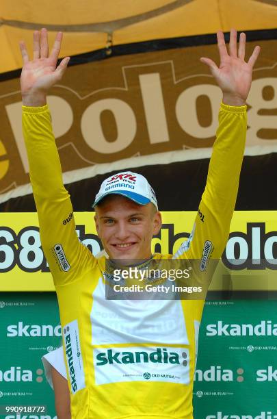 Tour Of Poland 2011, Stage 1 Podium, Marcel Kittel Yellow Jersey, Celebration Joie Vreugde, Pruszkow - Warszawa / Tour De Pologne, Ronde Van Polen,...