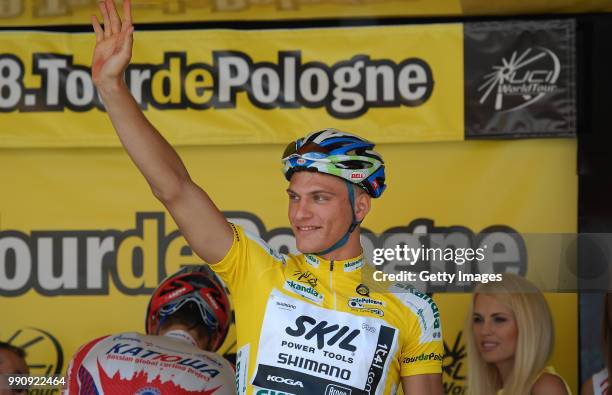 Tour Of Poland 2011, Stage 4Podium, Marcel Kittel Yellow Jersey, Celebration Joie Vreugde, Oswiecim - Cieszyn / Tour De Pologne, Ronde Van Polen, Rit...