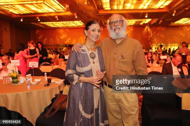Leena Singh and Jatin Das during the Interior Lifestyle Awards and Exhibitors Night at Soverign, Le Meridien on June 27, 2018 in New Delhi, India.