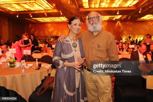 Leena Singh and Jatin Das during the Interior Lifestyle Awards and Exhibitors Night at Soverign, Le Meridien on June 27, 2018 in New Delhi, India.