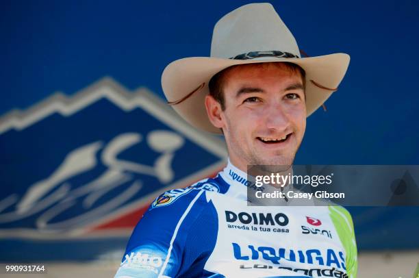 1Th Tour Colorado 2011, Stage 4Podium, Elia Viviani Celebration Joie Vreugde, Avon - Steamboat Springs / Usa Pro Cycling Challenge 2011, Ronde, Rit...