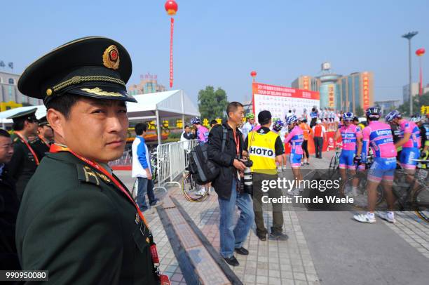 1Th Tour Beijing 2011, Stage 4Illustration Illustratie, Chinees Soldier Soldat Soldaat, Peleton Peloton, Yanqing Gui Chuan Square - Shunyi Olympic...