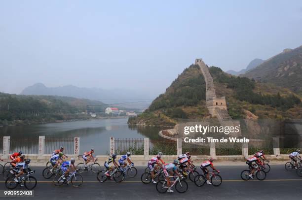 1Th Tour Beijing 2011, Stage 4Illustration Illustratie, Great Chinees Wall Mur Muur, Peleton Peloton, Landscape Paysage Landschap, Yanqing Gui Chuan...