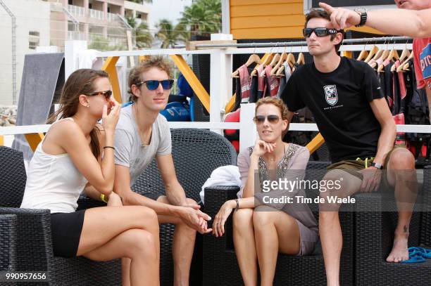 Curacao Holidays 2011Andy + Frank Schleck + Martine + Jil / Vacance Vakantie /Tim De Waele