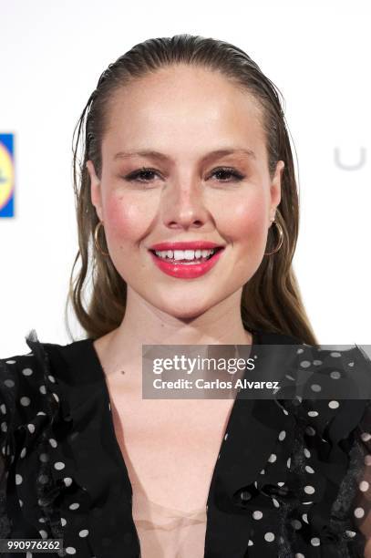 Actress Esmeralda Moya attends the 'Yo Dona' party at Only You Hotel Atocha on July 3, 2018 in Madrid, Spain.