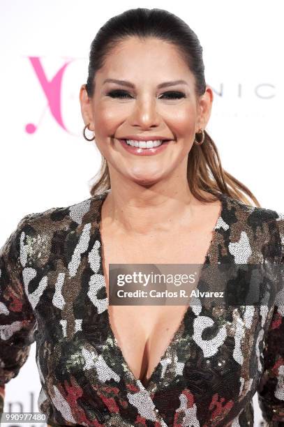 Ivonne Reyes attends the 'Yo Dona' party at Only You Hotel Atocha on July 3, 2018 in Madrid, Spain.