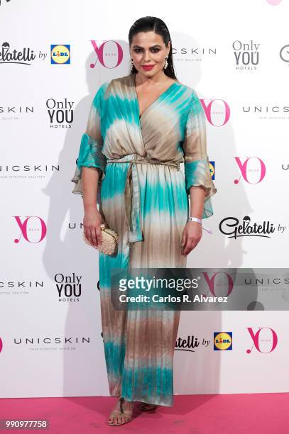 Marisa Jara attends the 'Yo Dona' party at Only You Hotel Atocha on July 3, 2018 in Madrid, Spain.