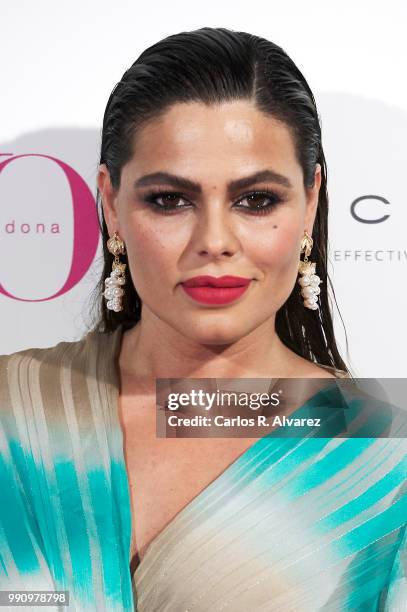 Marisa Jara attends the 'Yo Dona' party at Only You Hotel Atocha on July 3, 2018 in Madrid, Spain.