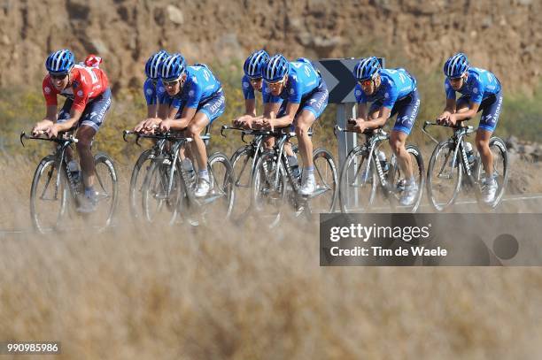 Training Team Saxo Bank 2012Nicki Sorensen / Kasper Klostergaard / Bruno Pires / Ran Margaliot / Tt Time Trial Training, Entrainement, Equipe Ploeg...