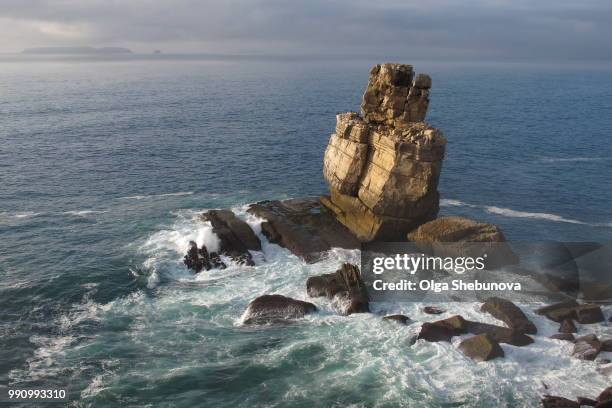 cabo carvoeiro (peniche, portugal) - peniche stock pictures, royalty-free photos & images