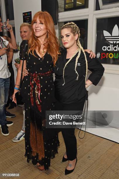 Charlotte Tilbury and KellyKelly Osbourne attend adidas 'Prouder': A Fat Tony Project in aid of the Albert Kennedy Trust, supporting LGBT youth, at...