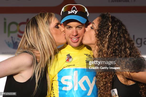 Tour Of Algarve 2012, Stage 4Podium, Richie Porte Yellow Jersey, Celebration Joie Vreugde, Vilamoura - Tavira / Volta Ao Algarve 2012, Ronde, Rit...