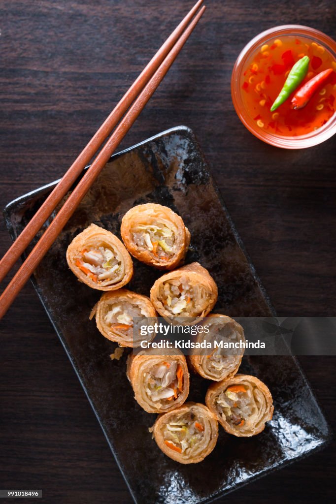Thai spring rolls