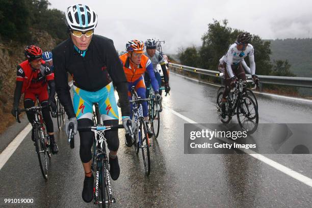 Volta A Catalunya 2012, Stage 3Janez Brajkovic / La Vall Den Bas - Port Del Canto Original Finish At Port-Aine / Stage Shortened Due To Heavy Snow,...