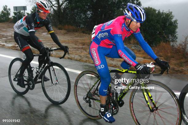 Volta A Catalunya 2012, Stage 3Damiano Cunego / La Vall Den Bas - Port Del Canto Original Finish At Port-Aine / Stage Shortened Due To Heavy Snow,...