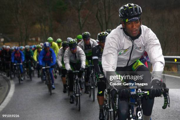 Volta A Catalunya 2012, Stage 3Daniel Teklehaymanot / La Vall Den Bas - Port Del Canto Original Finish At Port-Aine / Stage Shortened Due To Heavy...