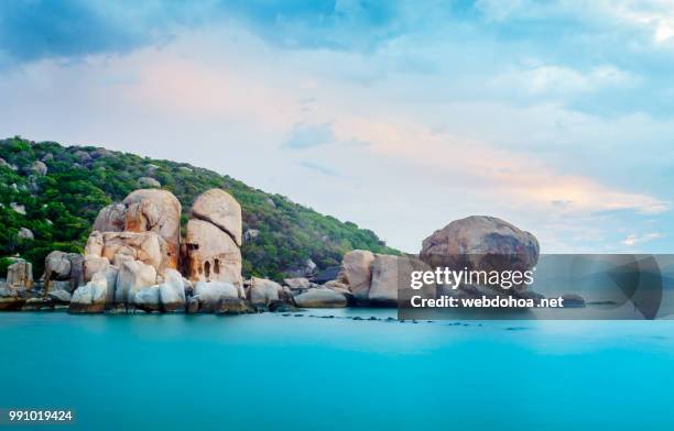 ngoc suong beach resort cam ranh - ranh stock pictures, royalty-free photos & images