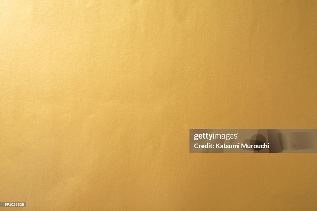 Golden paper texture background