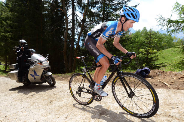 95Th Tour Of Italy 2012, Stage 20 Peter Stetina / Mortirolo / Caldes, Val Di Sole - Passo Dello Stelvio / Giro Italia Italie, Ronde Rit Etape /Tim De...