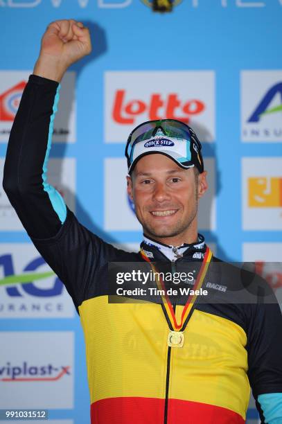 Belgian Road Championships 2012Podium, Tom Boonen Celebration Joie Vreugde, Geel - Geel /Championat De Belgique Route, Belgisch Kampioenschap...