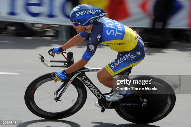 99Th Tour De France 2012, Prologuesergio Paulinho / Liege - Liege / Tt Time Trial Contre La Montre Tijdrit Proloog, Ronde Van Frankrijk Tdf, Rit...
