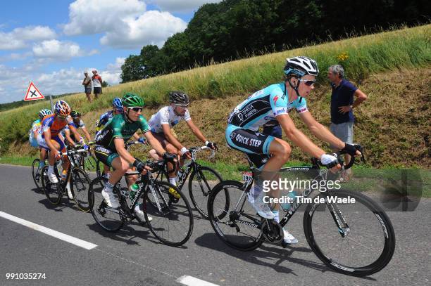 99Th Tour De France 2012, Stage 7 Martin Velits / Chris Anker Sorensen / Christophe Riblon / Cyril Gautier / Luis Leon Sanchez Gil / Dmitriy Fofonov...