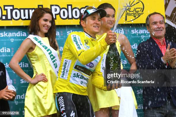 69Th Tour Of Poland, Stage 4Podium/ Michal Kwiatkowski Celebration Joie Vreugde, Yellow Jersey/Bedzin - Katowice Tour De Pologne Ronde Van Polen, Rit...