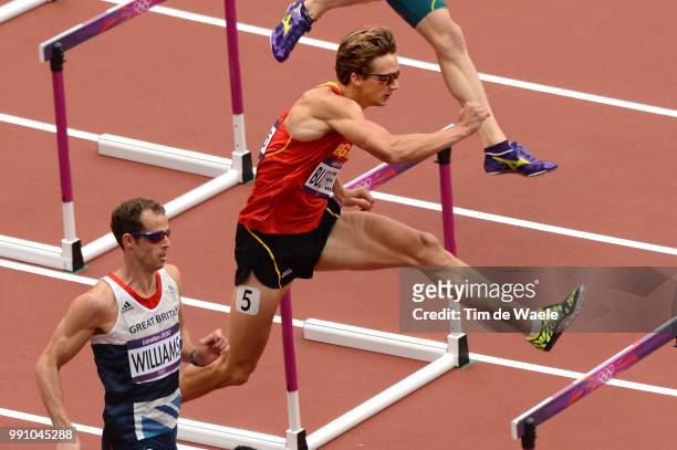Athleticsmichael Bultheel /Men 400M Hurdles, Athletisme Atletiek, London Olympic Games Jeux Olympique Londres Olympische Spelen Londen, 2012 Og /Tim...