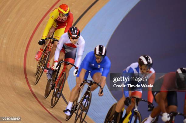 Londen Olympics, Track Cycling: Men Keirin Juan Peralta Gascon / Kazunari Watanabe / Velodrome, Hommes Mannen, London Olympic Games Jeux Olympique...